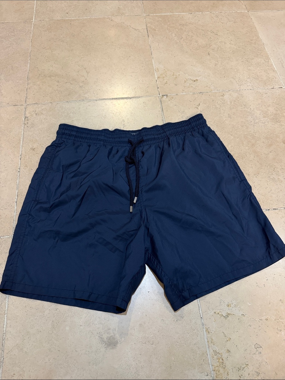 Vilebrequin Navy Drawstring Swim Trunks